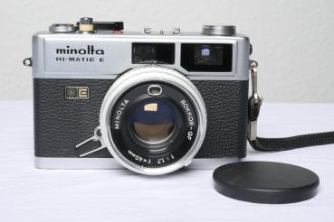 Minolta Hi-Matic E + 40mm f1,7 -Gebrauchtartikel-